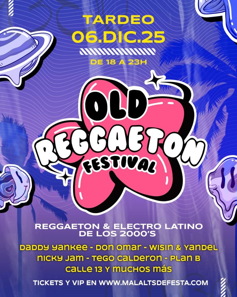 DJ Miki Show en Old Reggaeton Festival el sábado, 6 de diciembre 2025 en Malalts de Festa